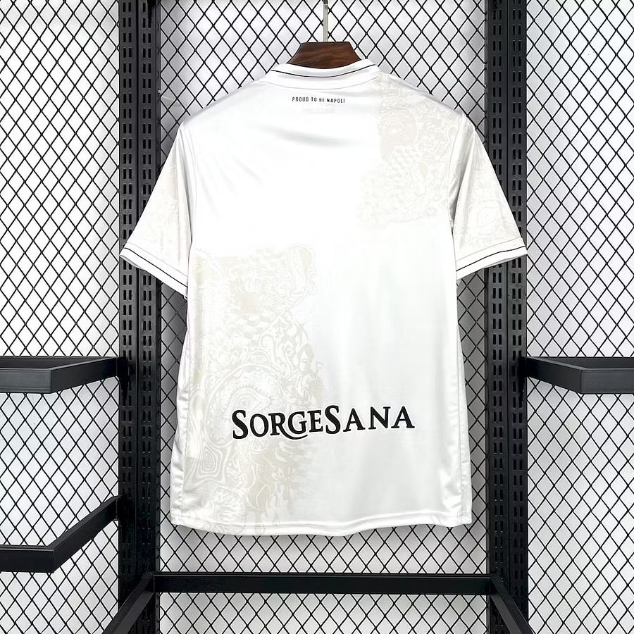 Naples maillot extérieur blanc 2025 2026