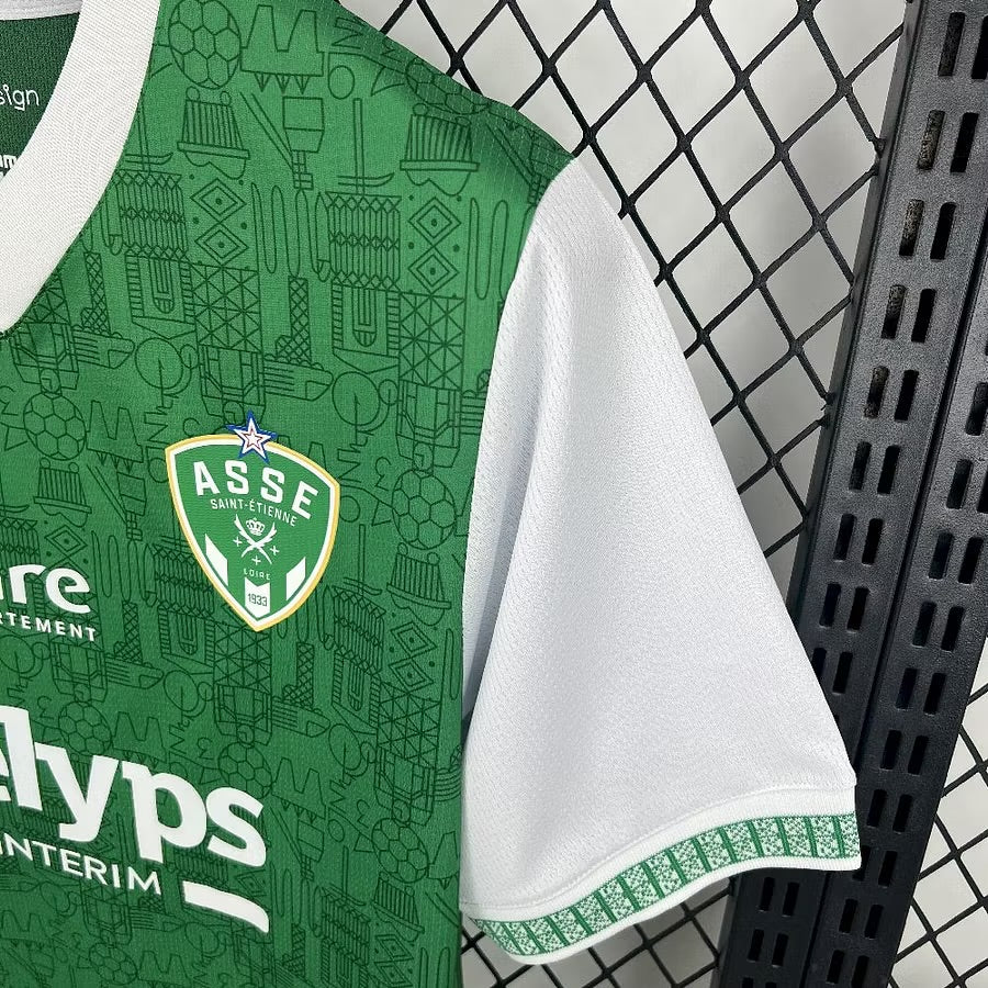 ASSE Saint-Étienne maillot domicile 2025 2026