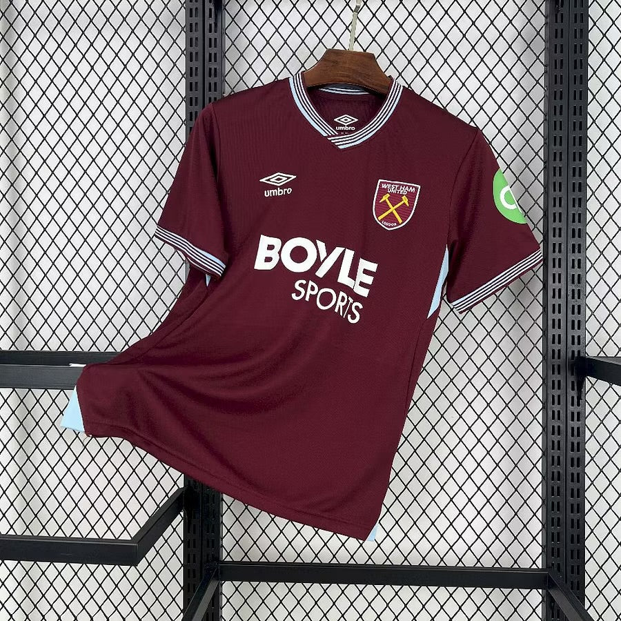 West Ham maillot domicile 2025 2026