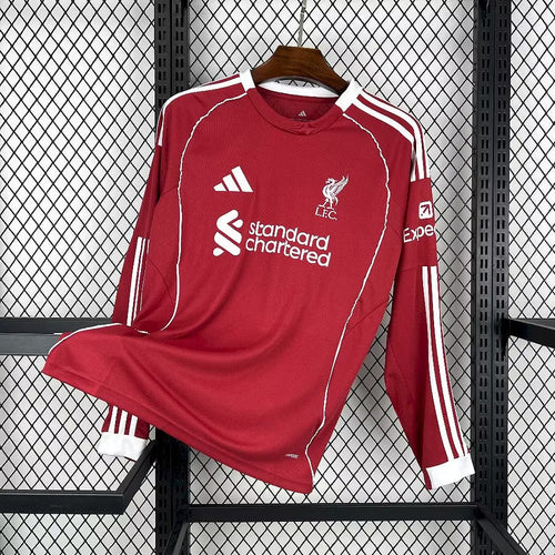 Maillot Liverpool 2025 2026 Manches Longues