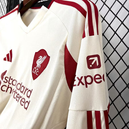 Liverpool Maillot Extérieur 2025 2026 Manches Longues