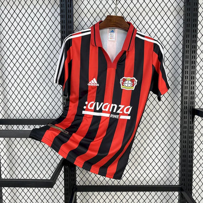Bayer Leverkusen maillot 2000 2001 retro