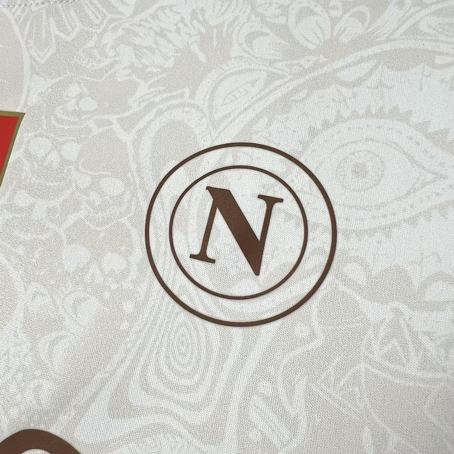 Naples maillot extérieur blanc 2025 2026