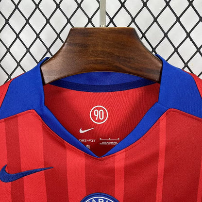 PSG maillot third rouge 2025 2026