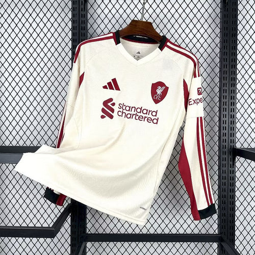 Liverpool Maillot Extérieur 2025 2026 Manches Longues