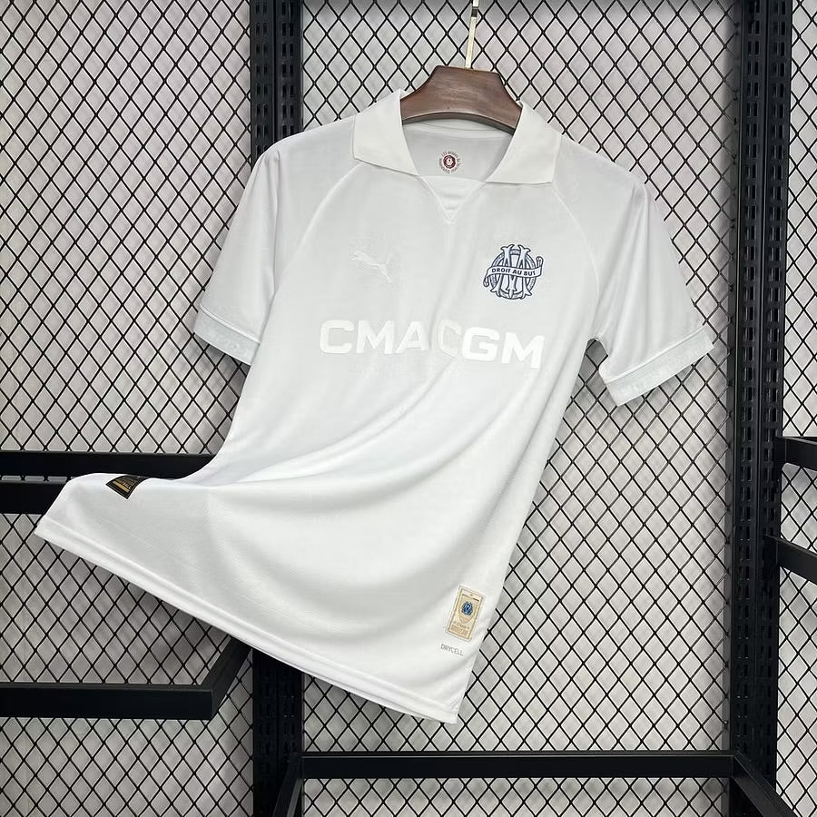 Olympique de Marseille maillot 125 ans 2024 2025 OM blanc