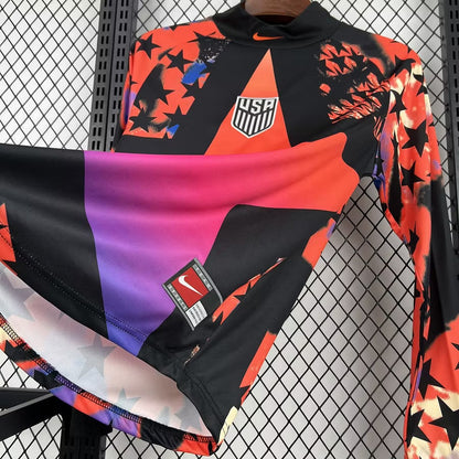 USA États-Unis maillot 2026 2027 Manches Longues